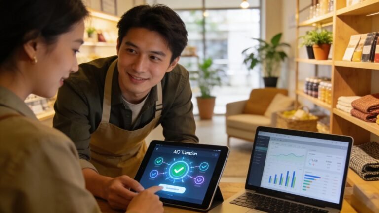 AI-driven transactions enhancing small business engagement and visibility